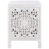 DYNASTY Hand Carved  Solid Wood Bedsides Table 63